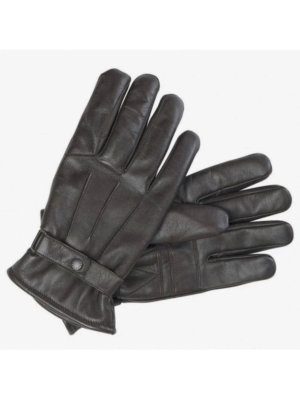 BARBOUR Insulated Burnished Leather Gloves XL